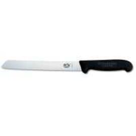Нож для хлеба 21 см фиброкс ручка черная Victorinox Fibrox 