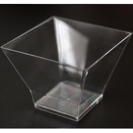 Фуршетный пластик "Пагода средняя" 72*72 мм, 150 мл, прозрачный, 12 шт/уп, P.L. Proff Cu