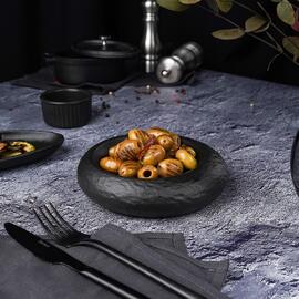 Блюдо круглое d 15 см h4 см Black Raw Stellar P.L. Proff Cuisine [4]