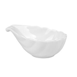 Соусник  80 мл 10,1*7,9 см h4,1 см "Ракушка" овальный белый фарфор Seashell White NEW P.L. [12]