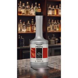 Пюре основа для напитков Клубника 1л 1883 Maison Routin