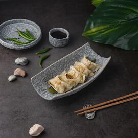Блюдо прямоугольное 25*12*5,5 см Stone Untouched Taiga P.L. Proff Cuisine [1]