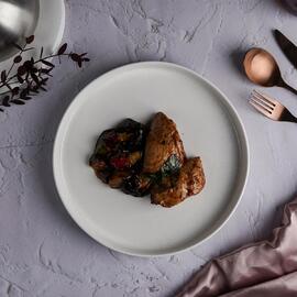 Тарелка с бортом d 25,2 см h3,5 см Frost White Moon P.L. Proff Cuisine [6]