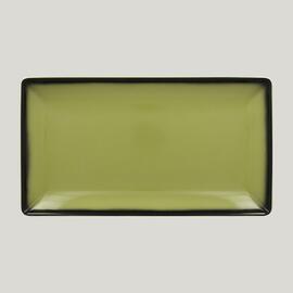 Блюдо прямоугольное RAK Porcelain LEA Light green (зеленый цвет) 33 см