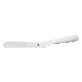 Лопатка кондитерская 15,5*3 см изогнутая нерж. с пласт. ручкой черная P.L. - Proff Chef Line