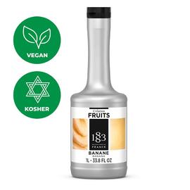Пюре основа для напитков Банан 1л 1883 Maison Routin