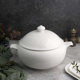 Супница 7 л d 25,5 см h25 см белая фарфор P.L. Proff Cuisine [1]