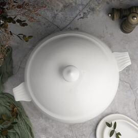 Супница 7 л d 25,5 см h25 см белая фарфор P.L. Proff Cuisine [1]