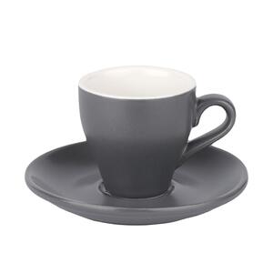 Кофейная пара 100 мл серая матовая d 6,4 см h6,2 см Barista (Бариста) P.L. Proff Cuisine [6]