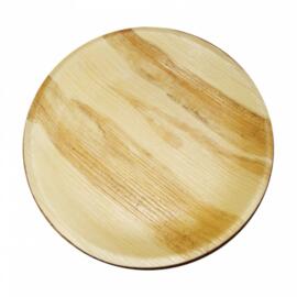 Тарелка круглая из пальмовых листьев 25*2,5 см, 25 шт, Garcia de PouИспания
