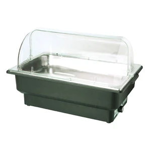 Мармит электрический 13,5 л 1/1*100 с откидной Roll-top крышкой поликарбонат EcoCater SUNNEX