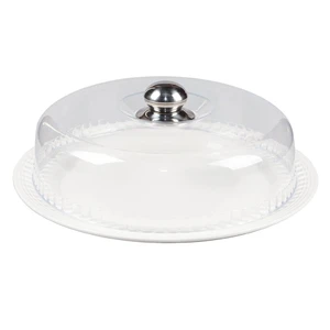 Блюдо круглое d 34,5 см с крышкой для хранения и выкладки P.L. Proff Cuisine