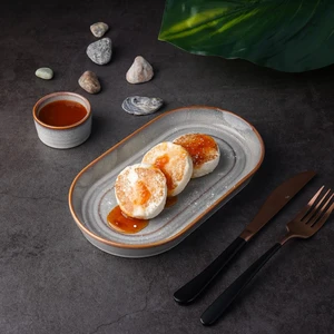 Блюдо овальное 24*13,8 см h2,8 см Evolution Mont Blanc P.L. Proff Cuisine [4]