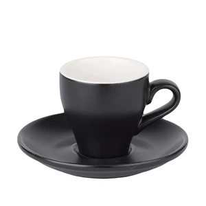 Кофейная пара 100 мл черная матовая d 6,4 см h6,2 см Barista (Бариста) P.L. Proff Cuisine [6]