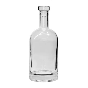 Бутылка графин 0,375 л "Bottle" стекло со стекл. пробкой d 7,7 см h19 см P.L.