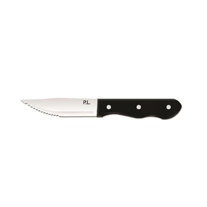 Нож для стейка 25,3 см "PRO-Line" черная ручка P.L. Proff Cuisine