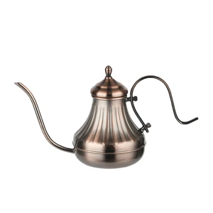 Кофейник чайник  650 мл Бариста d 11,6/5,8 см h15,7 см Antique цвет антик нерж. P.L. Barbossa