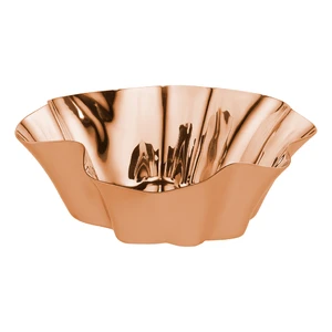 Емкость для подачи закусок/снэков 300 мл 15*12,5 см h4,9 см Copper Dents нерж. рифл. P.L. 