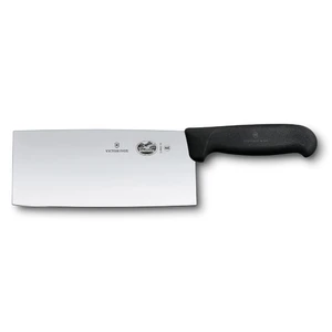 Топорик Fibrox нож слайсер для разделки 18 см, пластиковая ручка Victorinox