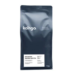 Кофе в зернах "Бразилия Феникс Фрутти" эспрессо 1кг (А100%) Kanga