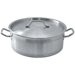 Кастрюля  0,8 л 14*8 см Eco Line низкая с крышкой нерж. ИНДУКЦИЯ P.L. Proff Cuisine