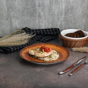 Тарелка 23 см h2,7 см Wood Fusion P.L. Proff Cuisine [4]