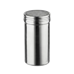 Банка стакан для посыпок d 7 см h13,5 см 400 мл с мелкой сеткой нерж. P.L. Proff Cuisine