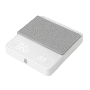 Весы кофейные портативные MINI SCALE (POUR-OVER&ESPRESSO) белые 0,2-2000гр батарея 1800mAH ZeroHero