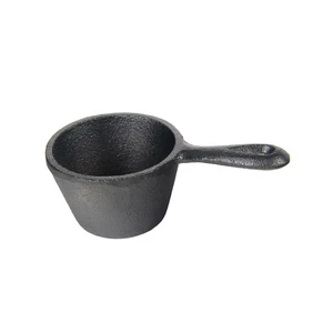 Соусник  60 мл d 6,3 см круглый с ручкой чугун P.L. Proff Cuisine