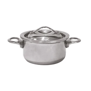 Кастрюля для подачи 11,3 см h6 см 370 мл круглая Vintage нерж. P.L. Proff Cuisine