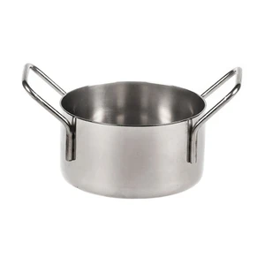 Кастрюля для подачи 11 см h6,2 см 550 мл круглая нерж. P.L. Proff Cuisine