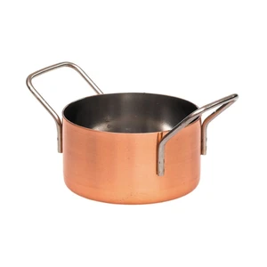 Кастрюля для подачи 9 см h5 см 350 мл круглая Copper нерж. цвет медь P.L. Proff Cuisine