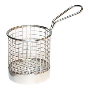 Корзинка для подачи d  9 см h9 см круглая нерж. P.L. Proff Cuisine