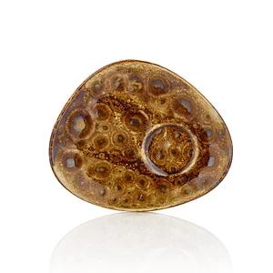 Блюдце 14*11 см кофейное для чашки арт. 81229385 Cowry Yellow By Bone Innovation [6]