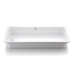 Гастроемкость 1/1 h65 мм пластик меламин 524*323*65 мм 9 л White P.L. Proff Cuisine
