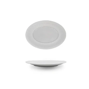 Блюдо овальное 31,5*23,3 см h3,5 см Frost Marine White Moon P.L. Proff Cuisine [3]