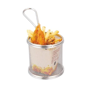 Корзинка для подачи d  9 см h9 см круглая нерж. P.L. Proff Cuisine