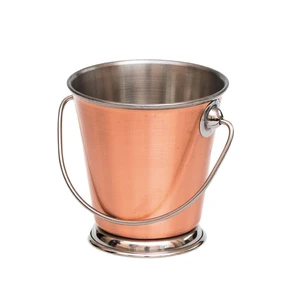 Емкость Ведро для подачи и сервировки 300 мл d 9 см h9,1 см Copper нерж. цвет медь P.L. 