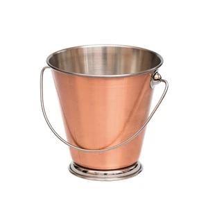 Емкость Ведро для подачи и сервировки 300 мл d 12 см h12,5 см Copper нерж. цвет медь P.L. 
