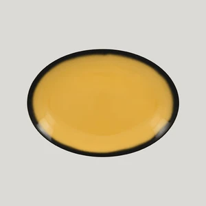 Блюдо овальное RAK Porcelain LEA Yellow 32 см (желтый цвет)