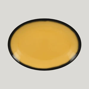 Блюдо овальное RAK Porcelain LEA Yellow 36 см (желтый цвет)
