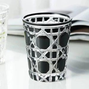 Стакан Олд Фэшн 340 мл Black Panel d 8,5 см h10,9 см "UTOPIA" P.L.- Barbossa [6]