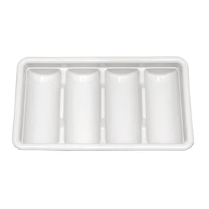 Контейнер для столовых приборов 4 отд., пластик 50*30*9,5 см P.L. Proff Cuisine