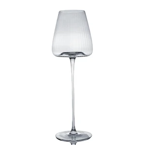 Бокал для вина 410 мл "Zie Optical" d 8,9/5,4 см h27 см оптические грани P.L. - BarWare [4]