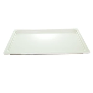 Блюдо 41,7*28,2*2,1 см прямоуг. с бортом White пластик меламин P.L. Proff Cuisine