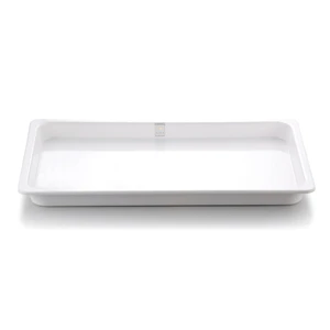 Гастроемкость 1/1 h40 мм пластик меламин 524*323*40 мм 5 л White P.L. Proff Cuisine