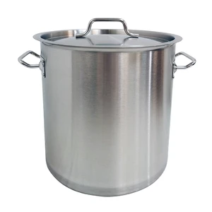 Кастрюля 30 л котел 35*32 см Kitchen Staff с крышкой нерж. ИНДУКЦИЯ P.L. Proff Cuisine