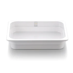 Гастроемкость 1/2 h65 мм пластик меламин 317*256*65 мм 4 л White P.L. Proff Cuisine