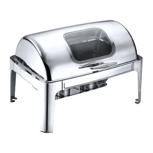 Мармит 9 л 1/1*65 с откидной Roll-top крышкой и окном 63,5*45,5*44 см нерж. STIV P.L. Proff Cuisine