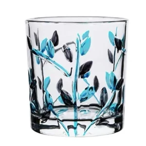 Стакан Олд Фэшн 280 мл Mosaic Flowers декор d 8,1 см h8,5 см "UTOPIA" P.L.- Barbossa [6]